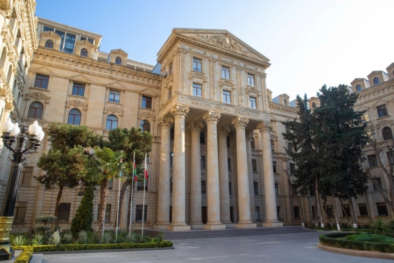 Azərbaycan XİN Çini təbrik edib